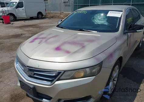 2014 Chevrolet Impala 2Lt from USA, damaged, VIN 2G1125S36E9178441